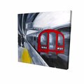 Fondo 16 x 16 in. People Waiting Metro-Print on Canvas FO3329027